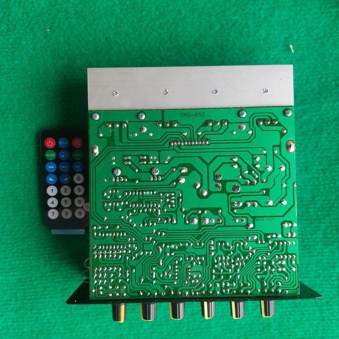 Promo ( Dms 650 Mp3 Bt ) Bluetoot Bt Car Audio Mp3 Ampli Mobil 12V Dms Dc Aki Accu Stereo 650 Audio 