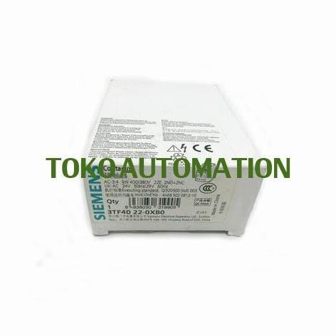 3TF4022 - 0X 3TF40 22 - 0XB0 2NC 2NO AC 24V 50HZ 29V 60HZ SE58 TERMURAH