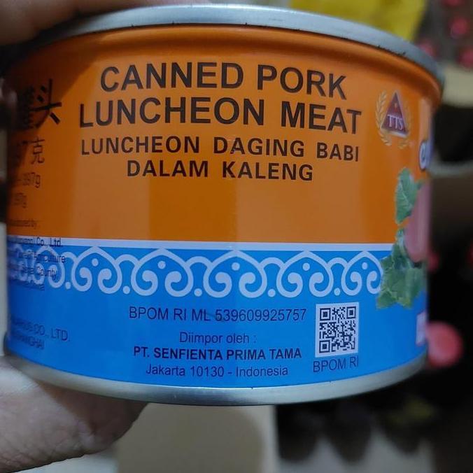Cod,Bisa- [Kecil] Ham Maling Tts Pork Luncheon Meat Kaleng 170 Gram