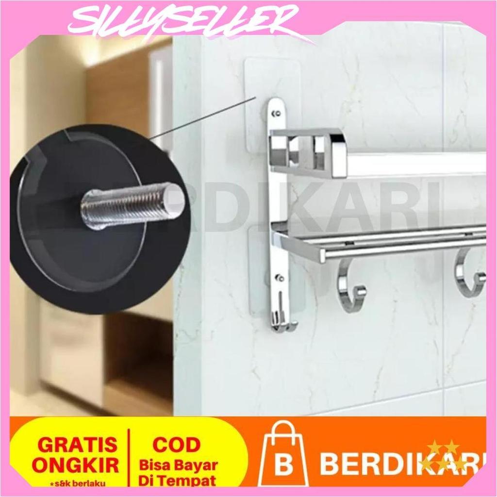 Gantungan Tempel Mur / Gantungan Tempel Paku / Gantungan Tempel Socket BOS Promo Puncak
