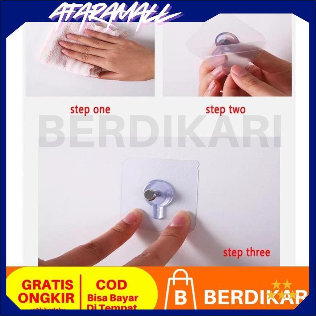 Gantungan Tempel Mur / Gantungan Tempel Paku / Gantungan Tempel Socket BOS Promo Puncak