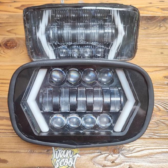 Lampu Daymaker Vespa Px Excel Reflektor Lampu Vespa Daymaker