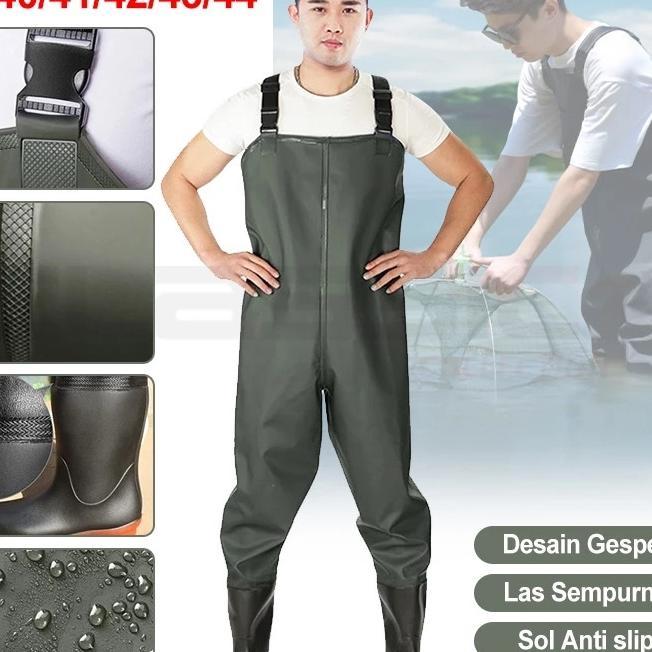 Sepatu Boot Karet Sepatu Bot Pria Wanita Petani Sawah Panjang / Sepatu Boot Karet Petani Sawah Panja