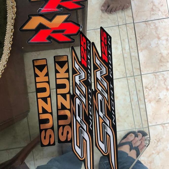 Striping Spin 125 NR pertama Tahun 2008