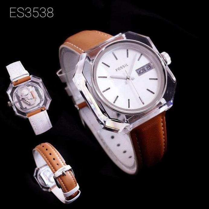 Jam Tangan Wanita Fossil ES3536 ES3537 ES3538 ES3539 ORIGINAL Kulit