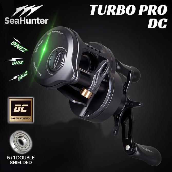 [OFFICIAL] SEAHUNTER JORAN PANCING 1 SET= TURBO PRO DC DRUM REEL BC CASTING & U-LINE FISHING REEL PA