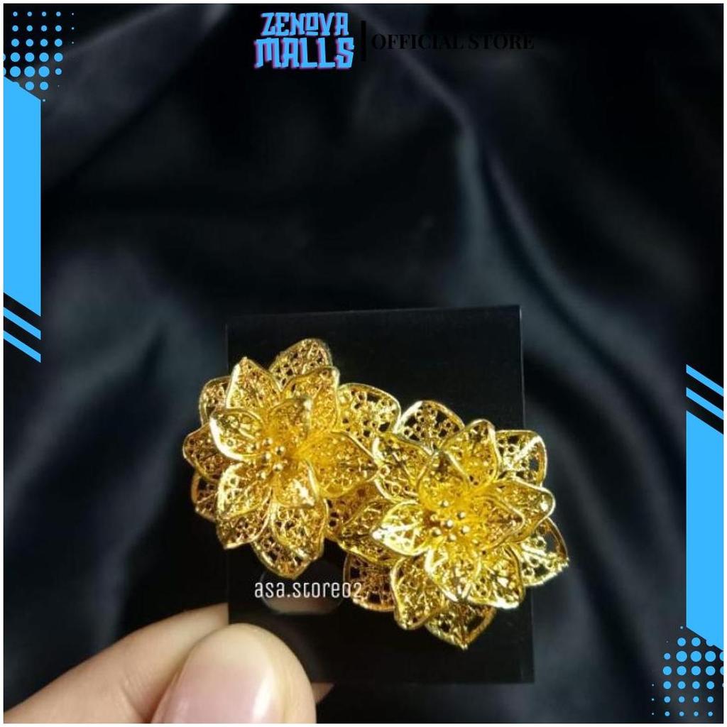 Subeng Jepit Alpaka Bali/Subeng Bali/Anting Klip/Klip Tanpa Tindik/Adat/Festival ASA Termurah