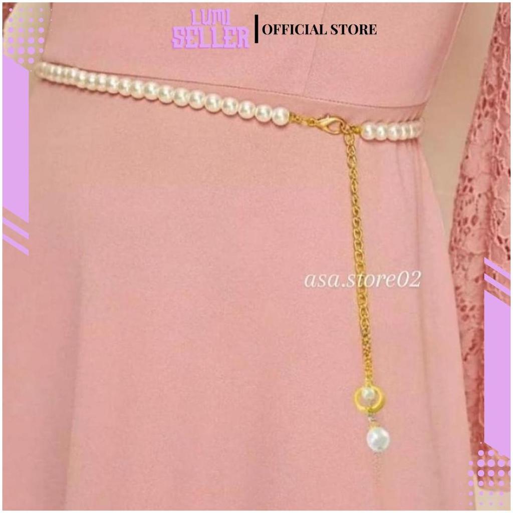 IKAT PINGGANG WANITA MUTIARA NARA/BELT MUTIARA IKAT PINGGANG UNTUK DRESS ASA Sale
