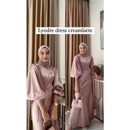 ADEEVA - Fuji Dress Baju Pesta Pengantin Bridesmaid Terbaru Bahan Maxmara Silik Premium Gamis Muslim