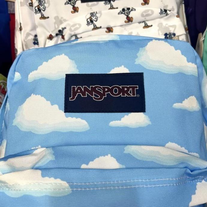 Tas Anak SD SMP SMA Jansport Motif Import / Tas Sekolah JS Laki Perempuan Viral / Ransel Kuliah Moti