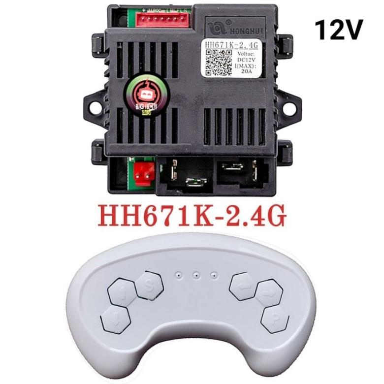 REMOT RECEIVER HH671K 2.4G 12V 7PIN 20A MOBILAN AKI RECIVER HH 671K 12VOLT HONGHUI RESEIVER RESIVER 