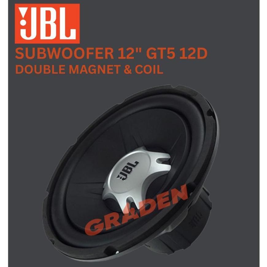 SUBWOOFER MOBIL 12inch DOUBLE COIL GT-5 12D