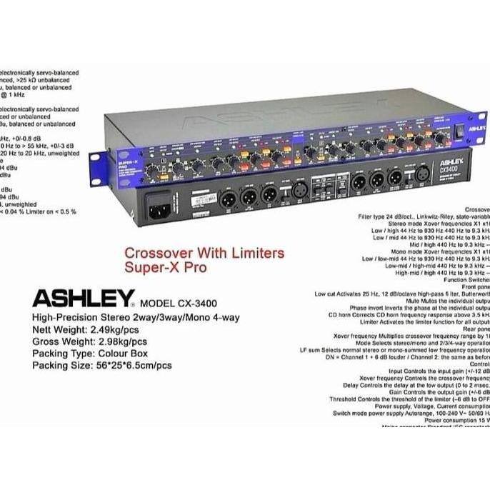 Murah Crossover Ashley Cx-3400 / Cx3400 /Cx 3400