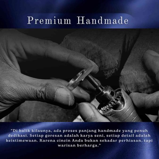 Cincin Nikah Pria Hitam Inlay Kawin Nikah Tunangan Palladium H281 - SAN950