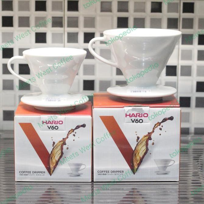 Kuche- Hario V60 Dripper Coffee Ceramic White