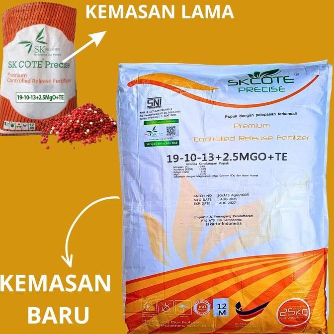 Pupuk Osmocote Merah / SK Cote 25 KG 19-10-13+2,5MgO+TE