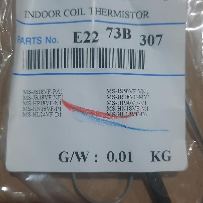 Thermistor AC Mitsubishi Electric JR18VF