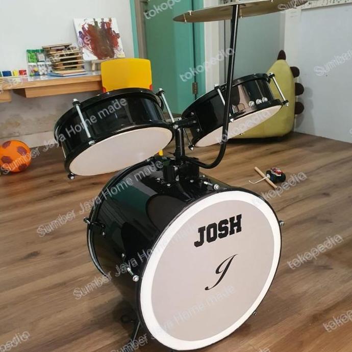 Devarahardians - drum anak full set/ DRUM Mini anak lengkap bisa tambah nama