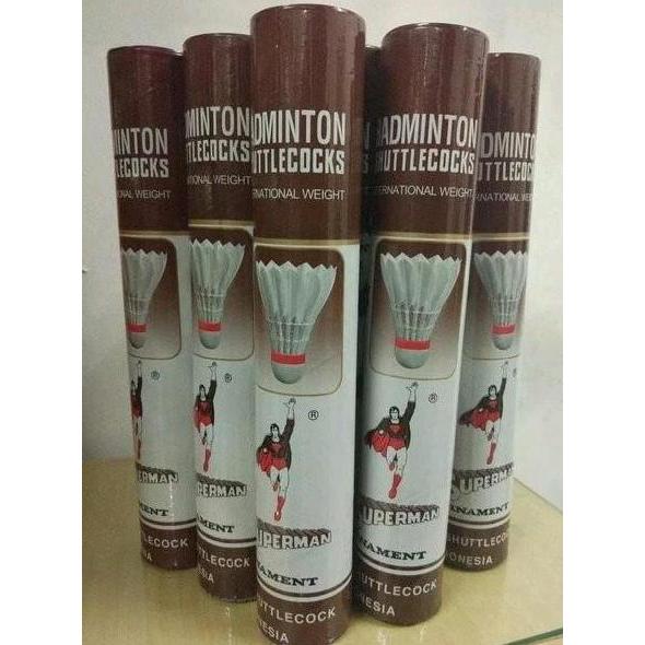 Weminton- Shuttlecock Superman Coklat