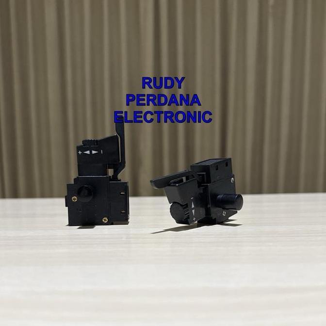 SWITCH TOMBOL PENCETAN MESIN BOR DRILL LISTRIK TANGAN BOLAK BALIK FA2-6/1BEK 10MM 10 MM 4P 4 PIN 4A 
