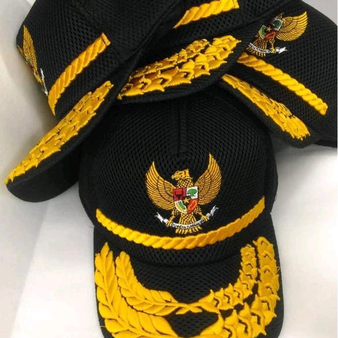 Punyakamu- Topi Perangkat Desa/Topi Garuda Jaring Polos