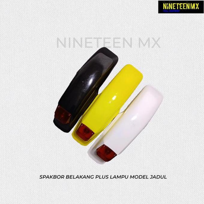 Spakbor Belakang Rm Jadul Plus Lampu Ts 125 Vintage Premium