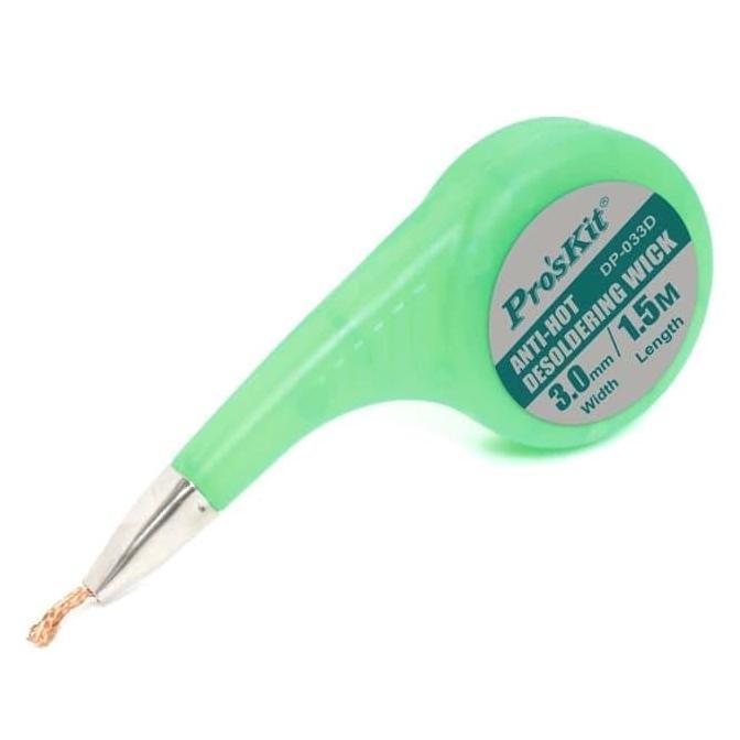 HARGA DISC - Solder Wick PROSKIT DP-033D-Anti-Hot Desoldering Wick ORIGINAL (73774)