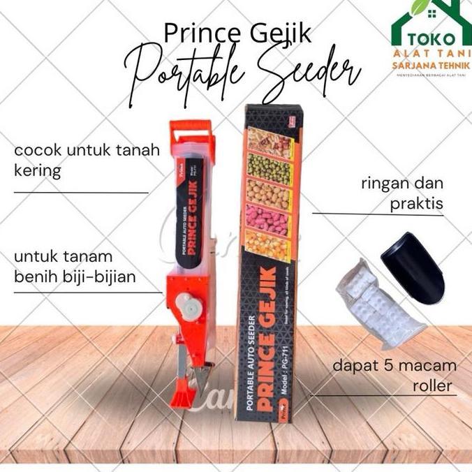 NEW Prince Gejik / Alat tanam jagung & kacang kacangan (portable seeder)