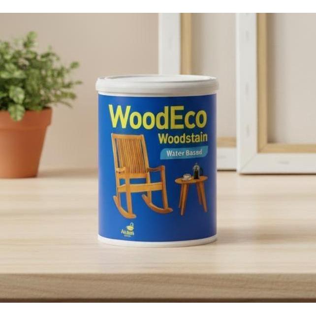 HARGA DISC - LENKOTE Politur WoodStain Woodeco Vernis Kayu Wood Stain Eco1 Lt Liter