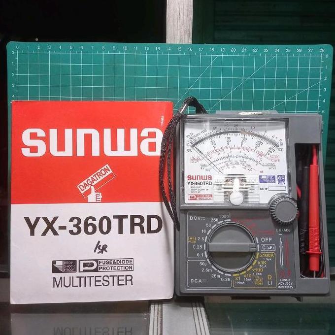 BEBAS ONGKIR - Avometer Multimeter Multitester Analog SUNWA YX360TRD