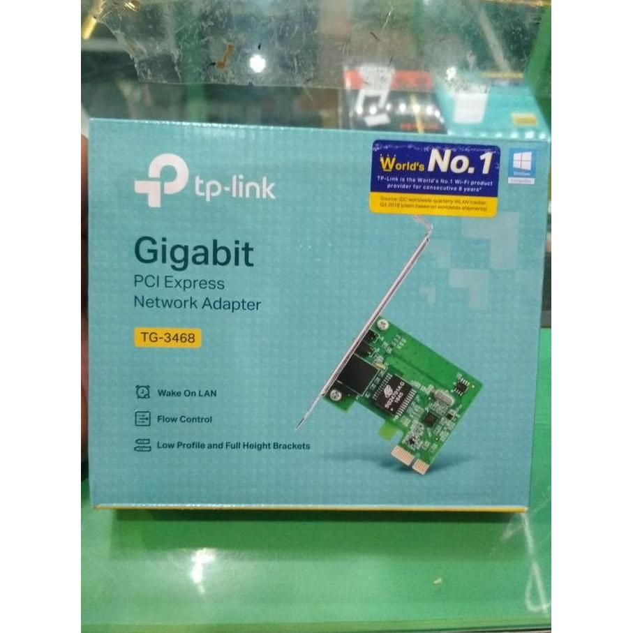 TP-LINK TG-3468 LAN CARD GIGABIT 1000MBPS PCI EXPRESS
