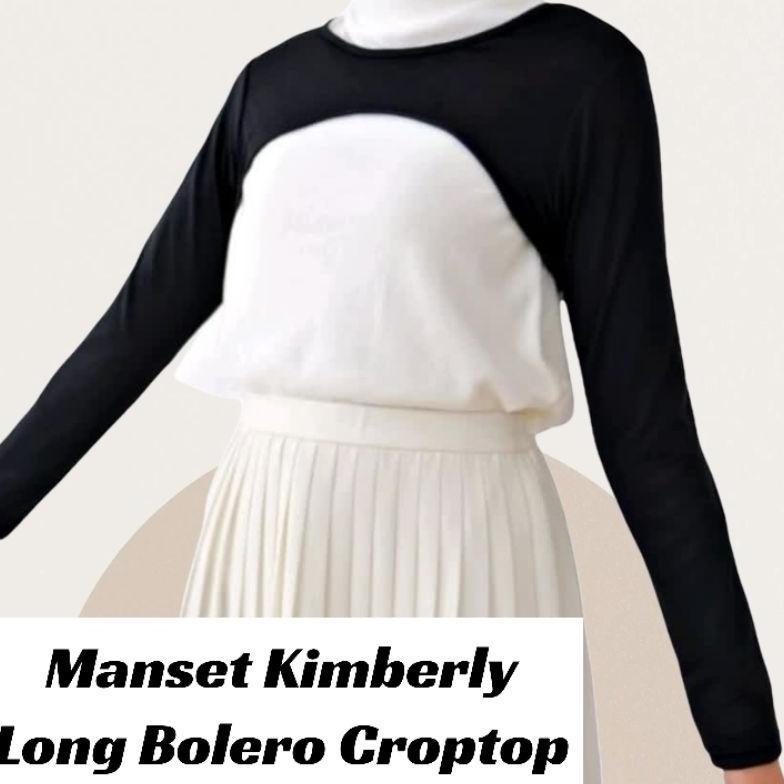 PREMIUM MANSET TANGAN KIMBERLY LONG BOLERO/KIMBERLY LONG BOLERO CROPTOP