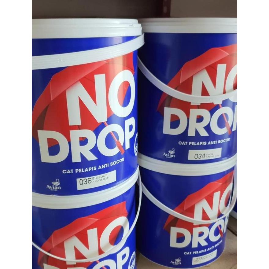 CAT NO DROP 4KG Pelapis anti bocor/ Waterproofing / Cat Tembok / ORI