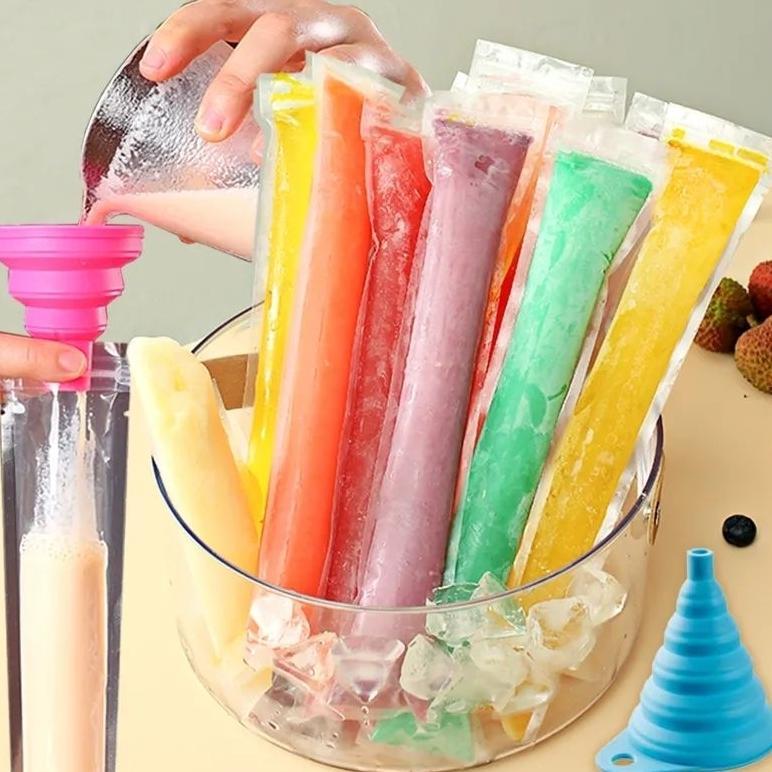 Plastik Es Lilin Klip Plastik Es Mambo Plastik Es Krim Pouch Panjang Plastik Klip Panjang Kualitas U