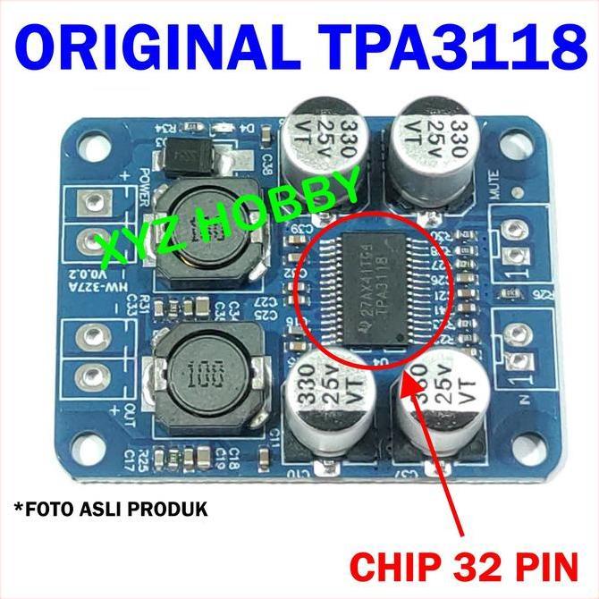 Original TPA3118 32 pin BTL 1x60W Mono Power Amplifier Class D 60W TPA 3118 Ampli Mini TPA3118D2 32P