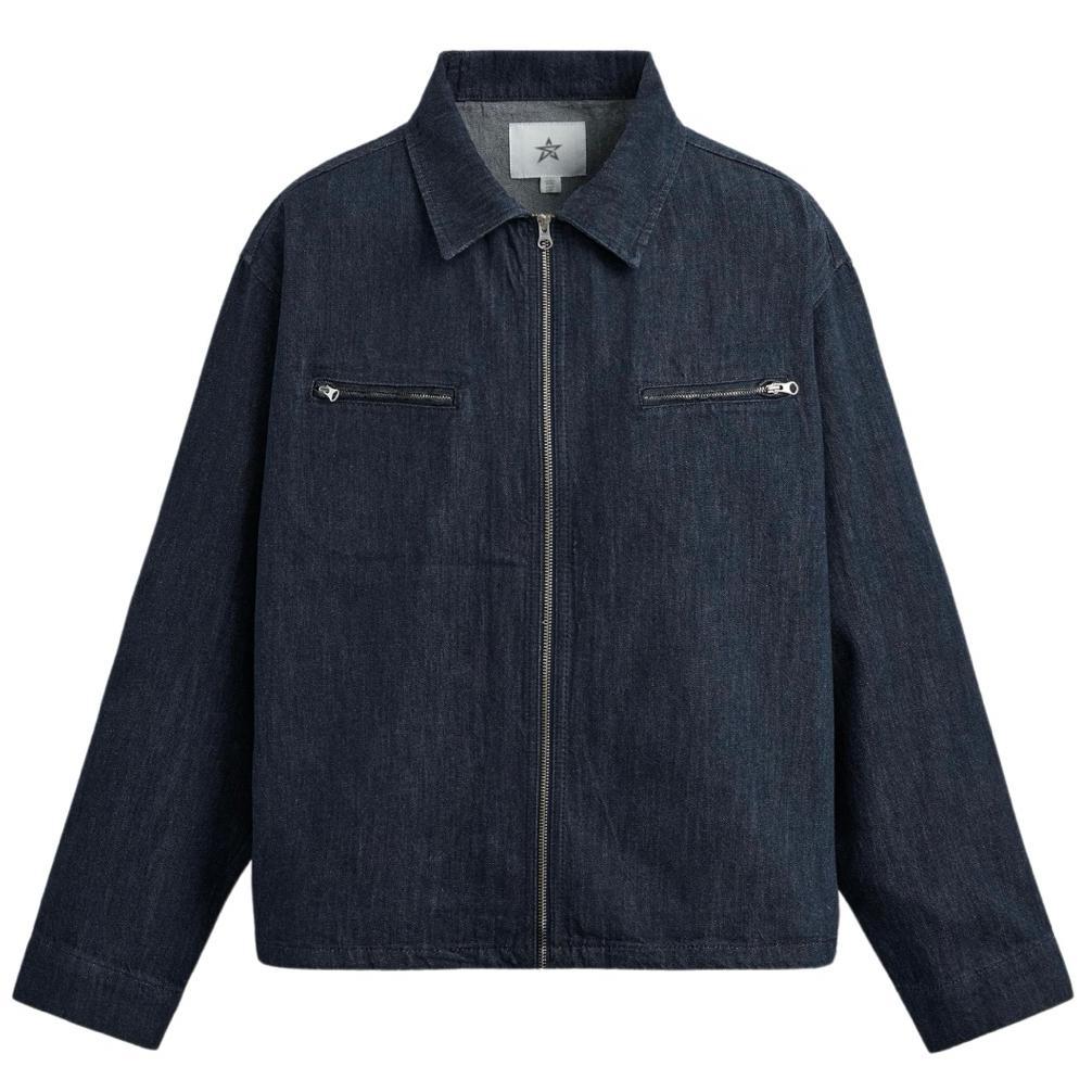 Official Sai - Inward Work Jackets Denim Boxy Outer Jacket