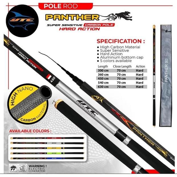 Joran Tegek UTC Panther Carbon Pole 360-630 cm
