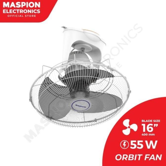 MASPION MOF-401 P ORBIT FAN / KIPAS ANGIN 16" MOF 401 P / MOF401P