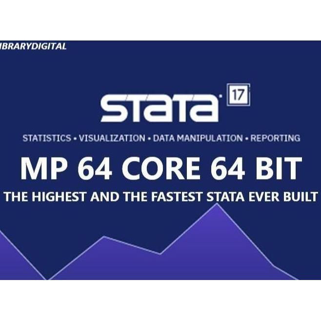 STATA 17 MP 64 CORE WINDOWS Bebas Update - Lifetime Using TERLARIS|BEST QUALITY|BEST SELLER