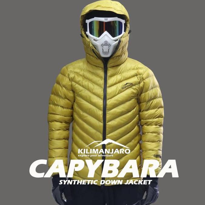 Capybara Jaket Kilimanjaro Capybara Synthetic Down Microfiber Jacket Kilimanjaro Material Outer & Li