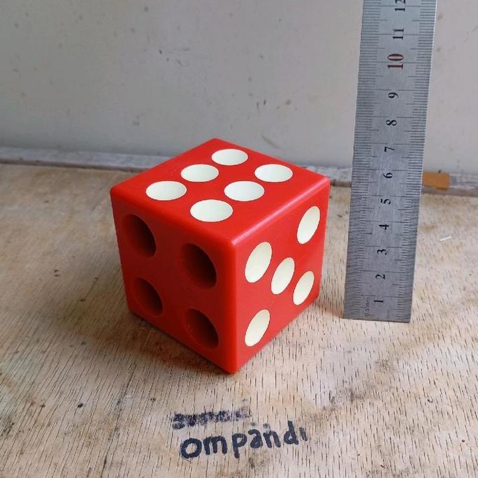 MINIATUR MAINAN DADU UKURAN BESAR CS99