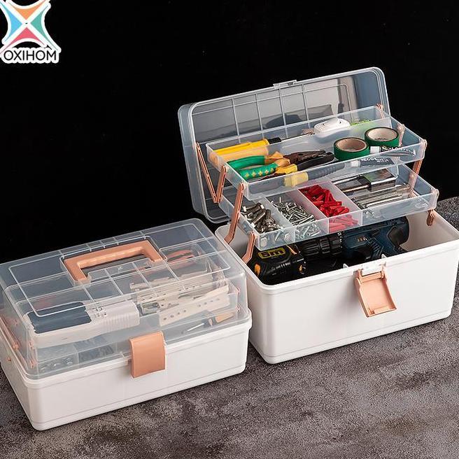 Oxihom Tool Box Kotak Kotak Penyimpanan Box Mainan Box Plastik Box Pancing
