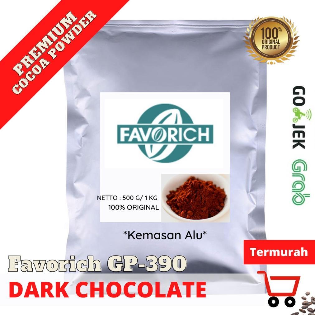 Favorich GP390 Cocoa Powder - Coklat Bubuk Favorich Dark Chocolate Promo