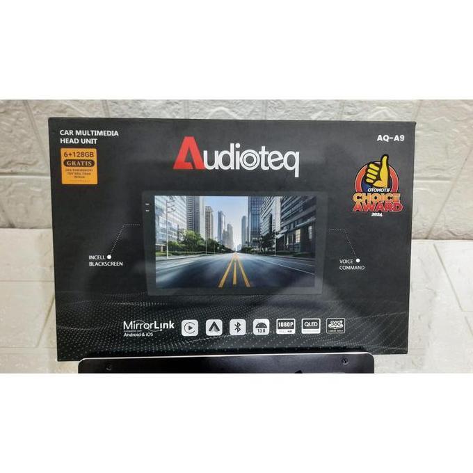 VIRALL HEAD UNIT ANDROID 9 INCH AUDIOTEQ RAM 6/128GB //