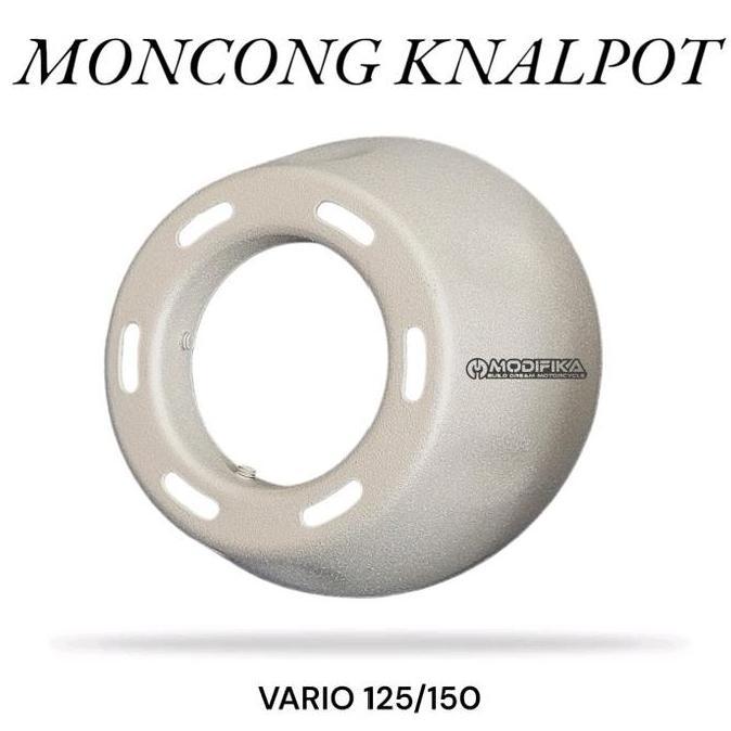 Moncong End Muffler Knalpot Vario 125 150 Old New Led Baut Motorcycle
