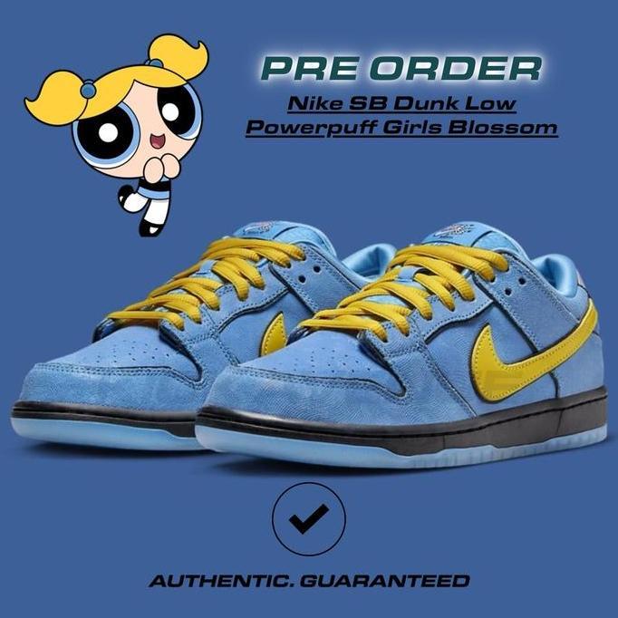 Nike SB Dunk Low The Powerpuff Girls Bubbles