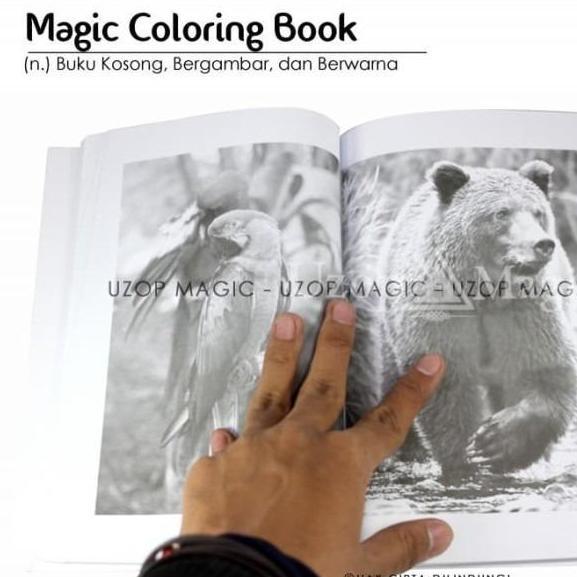 Alat Sulap Coloring Book Buku Ajaib - Uzop Magic Shop