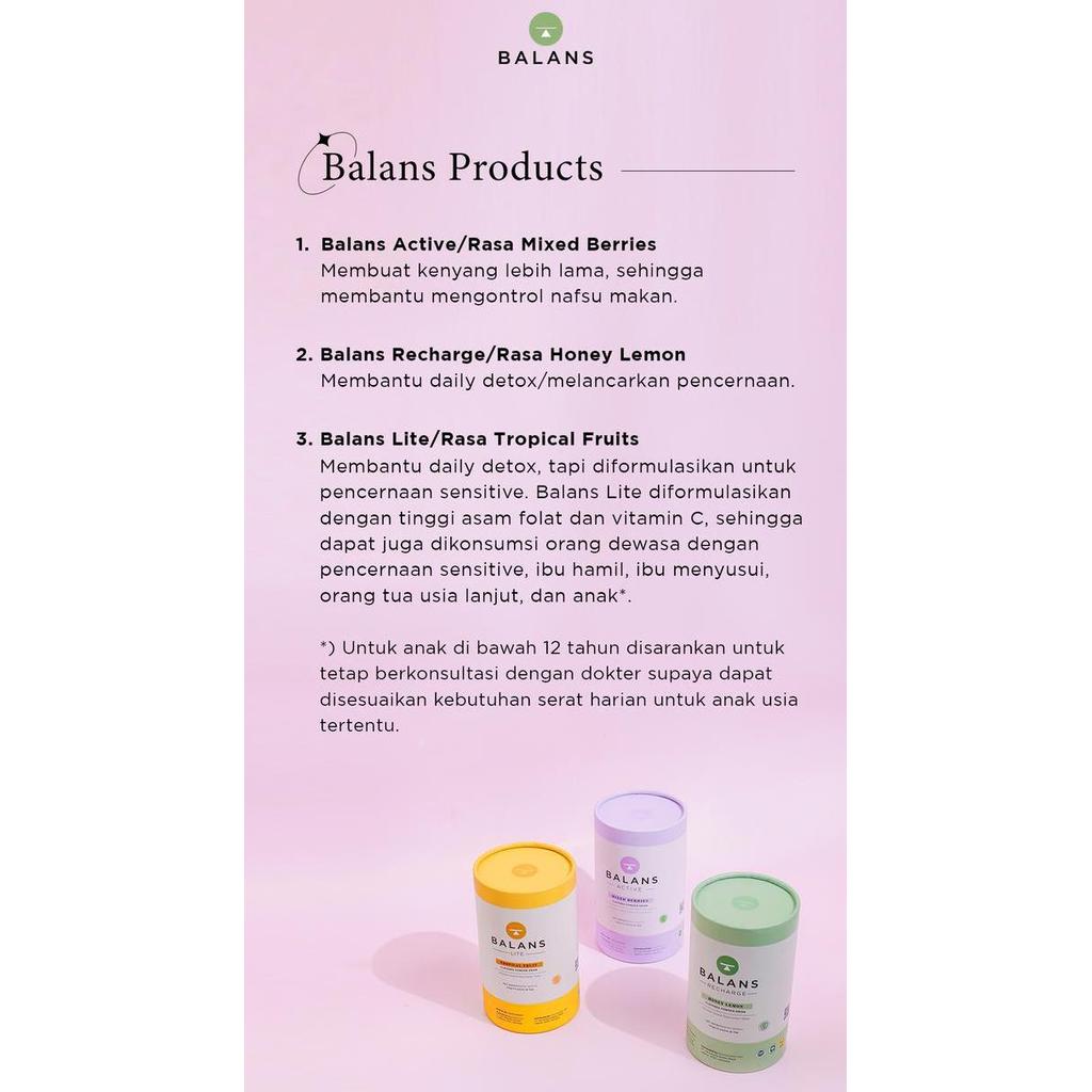 Balans Fiber Drink