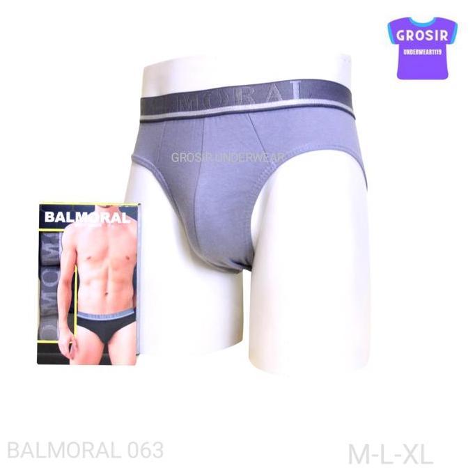 Balmoral Celana Dalam Pria Dewasa BAL A063 Isi 3 pcs Bahan Katun TERLARIS|BEST QUALITY|BEST SELLER