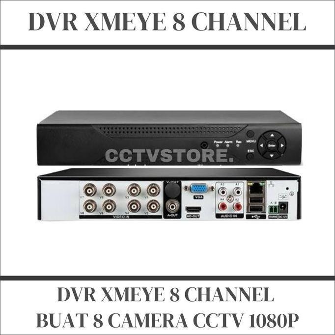 DVR 8 CHANNEL 8PORT DVR AHD HYBRID